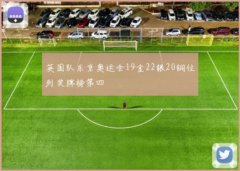 英国队东京奥运会19金22银20铜位列奖牌榜第四