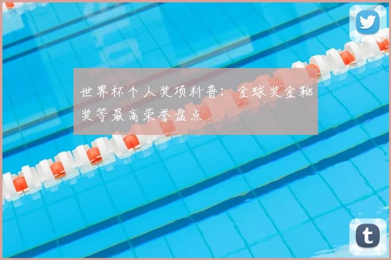 世界杯个人奖项科普:金球奖金靴奖等最高荣誉盘点
